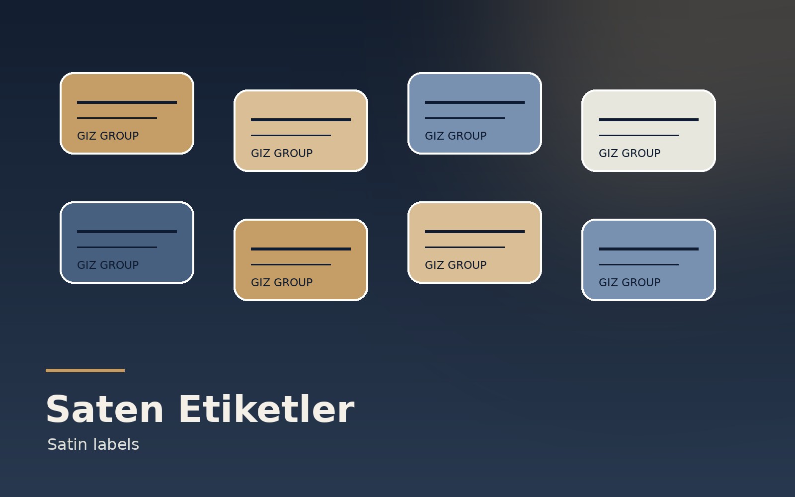 SATIN LABELS