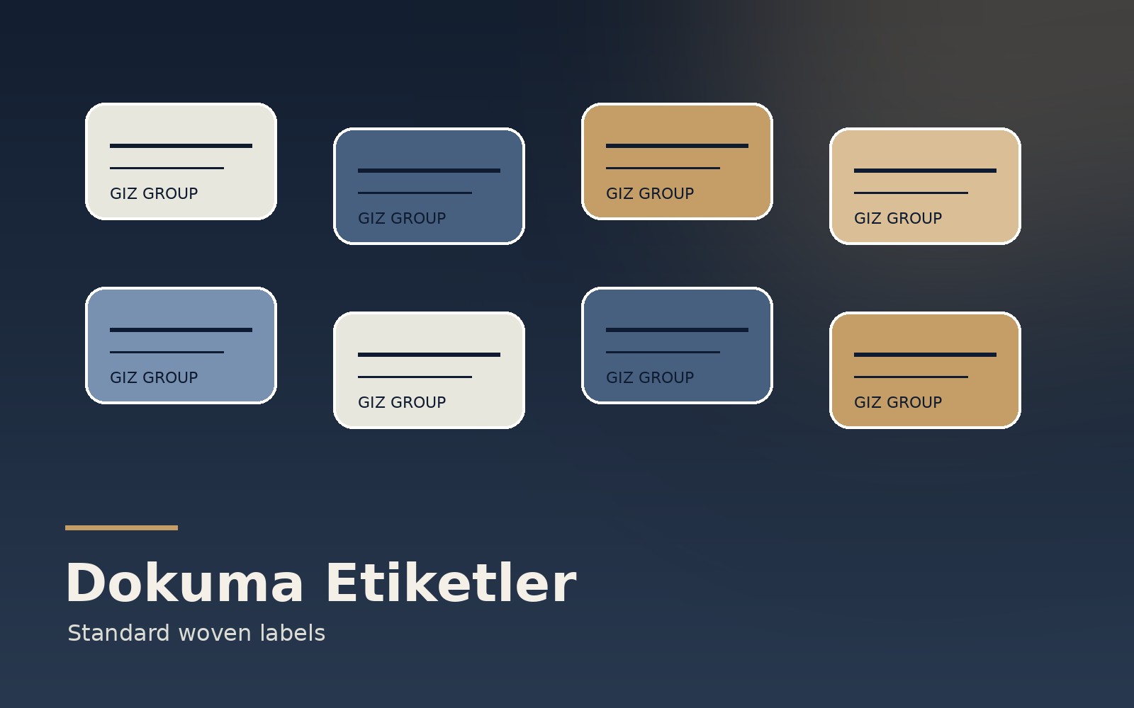 STANDARD WOVEN LABELS